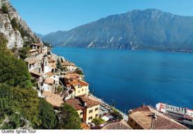 Italský hotel Garda Bellevue a jezero Lado di Garda