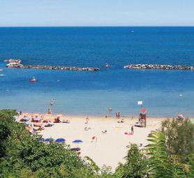 Italský hotel Sans Souci s pláží