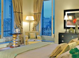 Italský hotel De Russie - ubytování