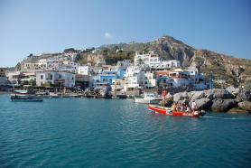 Ischia - městečko Sant Angelo