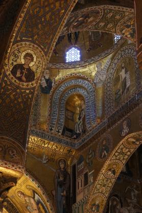Sicilské město Palermo s kaplí Capella Palatina