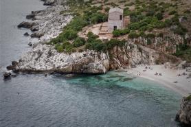 Sicilská pláž San Vito lo Capo