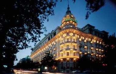 Pohled na římský hotel The Westin Excelsior