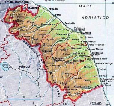 Marche, Itálie a Malta