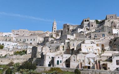 Italské město Matera