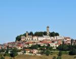 Italský Piemont a město Murazzano