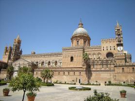 Italské město Palermo - katedrála