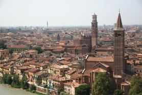 Italské město Verona