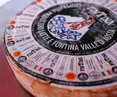 Oblast Valle d´Aosta - sýr Fontina