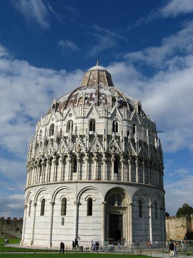 Pisa - baptisterium Battistero di San Giovanni 