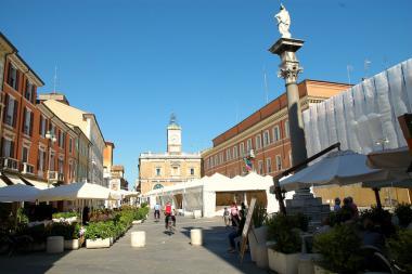 Ravenna - náměstí Piazza del Popolo