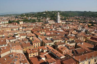 Italské město Verona