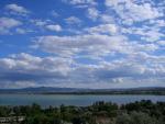 Italské jezero Lago Trasimeno